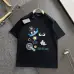 1Fendi T-shirts for men fantastic Black/White #A47115