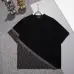 18Fendi T-shirts for men logo printing Black/White #A47088