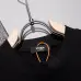 20Fendi T-shirts for men logo printing Black/White #A47088