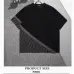 26Fendi T-shirts for men logo printing Black/White #A47088