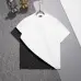 27Fendi T-shirts for men logo printing Black/White #A47088