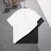 28Fendi T-shirts for men logo printing Black/White #A47088