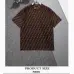 27Fendi T-shirts for men logo printing Black/White/Blue #A47099