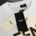 13Fendi T-shirts for men yellow logo #A47102