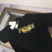 4Fendi T-shirts for men yellow logo #A47102