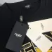 5Fendi T-shirts for men yellow logo #A47102
