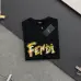 4Fendi T-shirts for men yellow logo #A47113