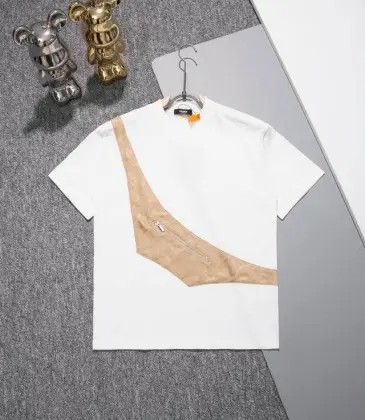 Fendi T-shirts for men zipper Black/White #A47097
