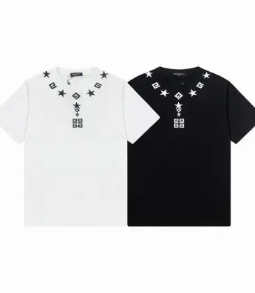 Givenchy T-shirts for MEN Black/White #A47158