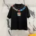 3Givenchy T-shirts for MEN Black/White #A47174