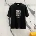 3Givenchy T-shirts for MEN Black/White #A47175