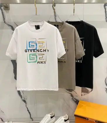 Givenchy T-shirts for MEN Black/White #A47178