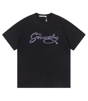 Givenchy T-shirts for MEN Black/White #A49802