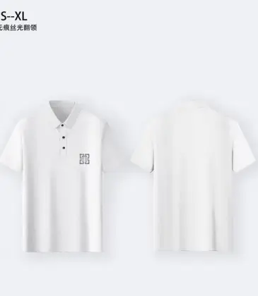 Givenchy T-shirts for MEN Mercerized Black/White #A46632