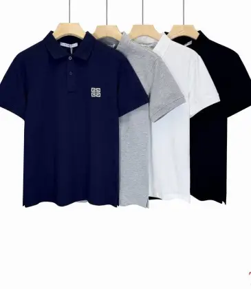 Givenchy T-shirts for MEN Solid Color Black/White/Blue/Grey #A46630