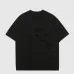 4Givenchy T-shirts for MEN Solid Color Crew Neck Black/White #A46474