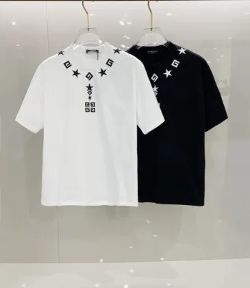 Givenchy T-shirts for MEN Star Black/White #A46419