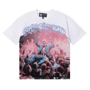 Godspeed &quot;Crowd Surf&quot; Cream T-Shirt Black/White #A48635