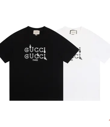 Gucci T-shirts for Gucci Men's AAA T-shirts Black/White #A51858