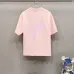 8Gucci T-shirts for Gucci Men's AAA T-shirts Weight: 320g Black/White/Pink #A53043