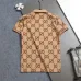 12Gucci T-shirts for Gucci Polo Shirts 320g Black/White/Khaki #A53050