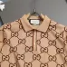 13Gucci T-shirts for Gucci Polo Shirts 320g Black/White/Khaki #A53050
