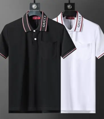 Gucci T-shirts for Gucci Polo Shirts Black/White #A46540
