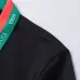 19Gucci T-shirts for Gucci Polo Shirts collar logo Black/White #A46548