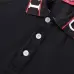 18Gucci T-shirts for Gucci Polo Shirts collar logo Black/White #A46549