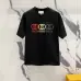 3Gucci T-shirts for Men' t-shirts 3 logos  Black/White #A46841