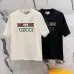 1Gucci T-shirts for Men' t-shirts Black/White #A46808