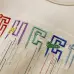 18Gucci T-shirts for Men' t-shirts Colored letters #A46819