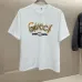 1Gucci T-shirts for Men' t-shirts Crew Neck Black/White #A46420