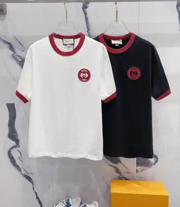 Gucci T-shirts for Men' t-shirts Red collar #A46840
