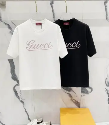 Gucci T-shirts for Men' t-shirts  pink logo #A46836