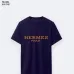 3HERMES T-shirts for HERMES Polo Shirts Black/White/Blue #A47184
