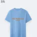 5HERMES T-shirts for HERMES Polo Shirts Black/White/Blue #A47184
