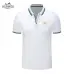 1HERMES T-shirts for HERMES Polo Shirts Black/White/Yellow/Blue/Grey #A46634