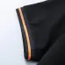 19HERMES T-shirts for HERMES Polo Shirts Buttons Black/WhitePolo Shirts #A46635