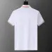 3HERMES T-shirts for HERMES Polo Shirts Buttons Black/WhitePolo Shirts #A46635