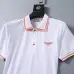 6HERMES T-shirts for HERMES Polo Shirts Buttons Black/WhitePolo Shirts #A46635