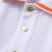 8HERMES T-shirts for HERMES Polo Shirts Buttons Black/WhitePolo Shirts #A46635