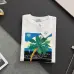 13HERMES T-shirts for HERMES Polo Shirts Coconut Tree Black/White #A47182