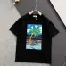 1HERMES T-shirts for HERMES Polo Shirts Coconut Tree Black/White #A47182