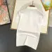 3HERMES T-shirts for HERMES Polo Shirts Solid Color Black/White Polo Shirts #A46633