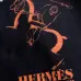 14HERMES T-shirts for HERMES Polo Shirts horse Black/White #A47180