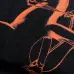 15HERMES T-shirts for HERMES Polo Shirts horse Black/White #A47180
