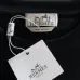 7HERMES T-shirts for HERMES Polo Shirts horse Black/White #A47181