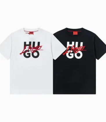 Hugo Boss Polo Shirts for Boss t-shirts Black/White #A47185