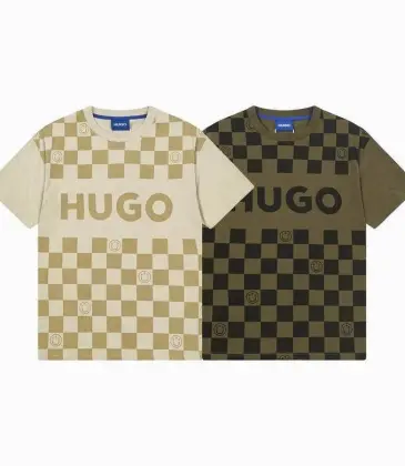 Hugo Boss Polo Shirts for Boss t-shirts lattice Black/White #A47189